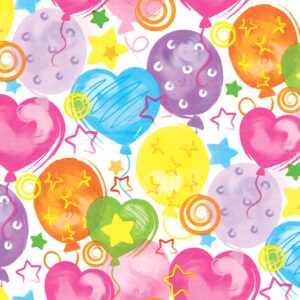 Papel de Regalo Globos Infantiles