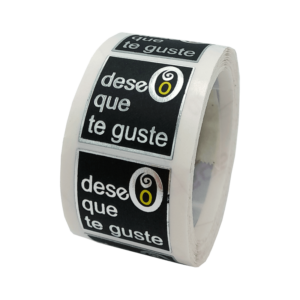 Etiqueta negra deseo que te guste NUEVO MODELO