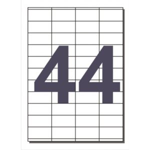 Etiquetas DIN A4 COPYLAR 44Etq. x Hoja