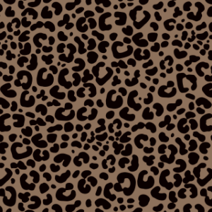 Papel de Regalo Kraft Leopardo
