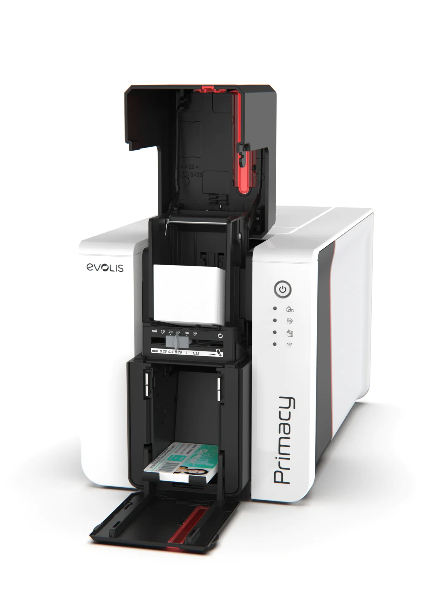 Evolis_version-leds-chargeur-ouvert-50-cartes-receptacle-ouvert-cartes-vue-chargeur-1