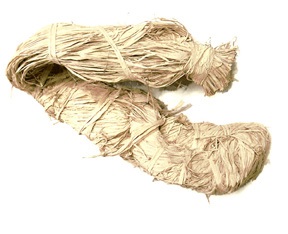 Madeja de Rafia Natural