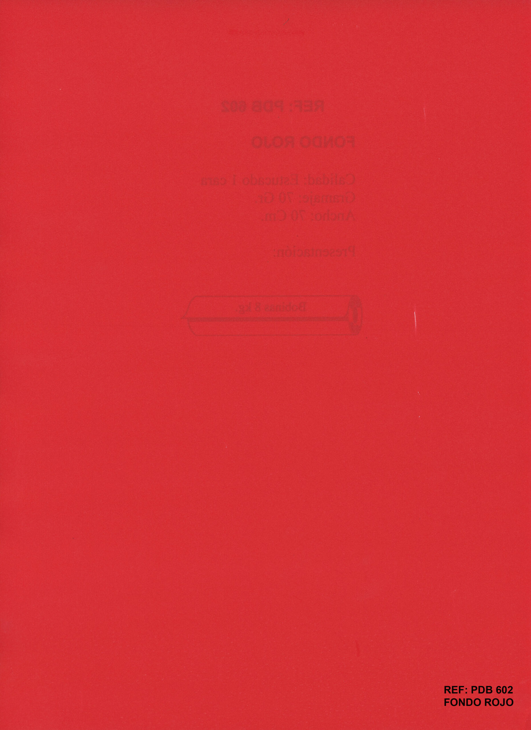PDB602 FONDO ROJO