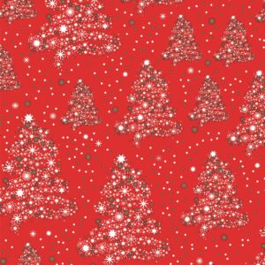 Papel de Regalo Arboles Navideños