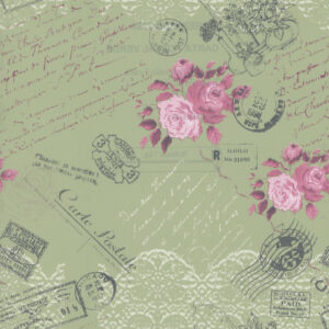 Papel de Regalo Carta Postal