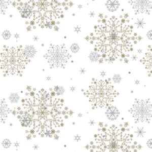 Papel de Regalo Orlas y Copos