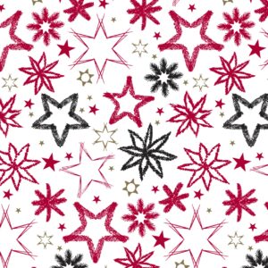 Papel de Regalo Estrellas Estucado